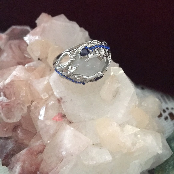 ⬇️Unique floral Moonstone⬇️ - Picture 5 of 7